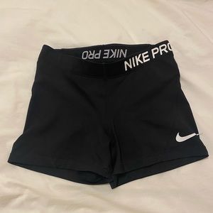 Nike Pro 3” Black Women’s Shorts Small